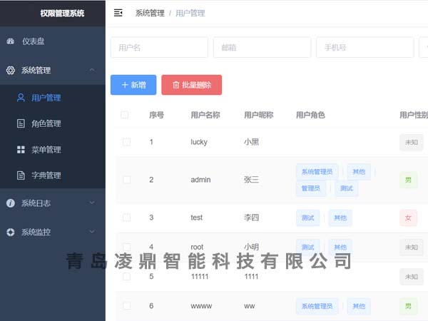 权限管理系统